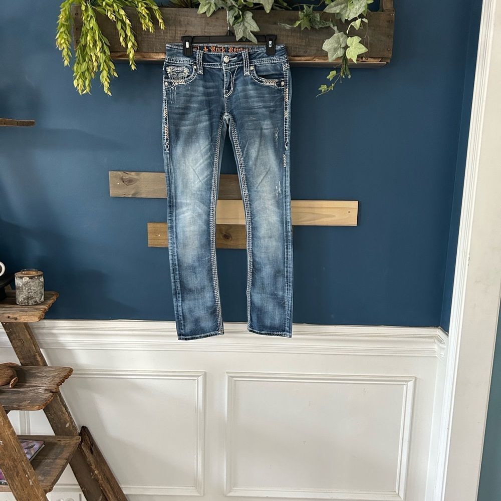 Rock Revival Jacklyn Straight. Size 27